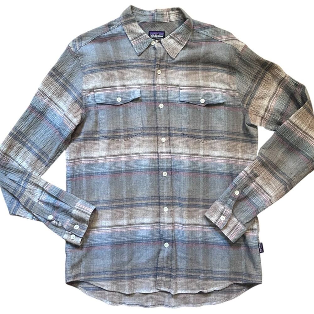 Patagonia | Men’s Plaid Organic Cotton Long Sleeve Button Down